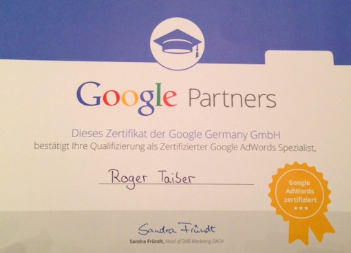 Google Adwords заботится из Регенсбурга профессионалами