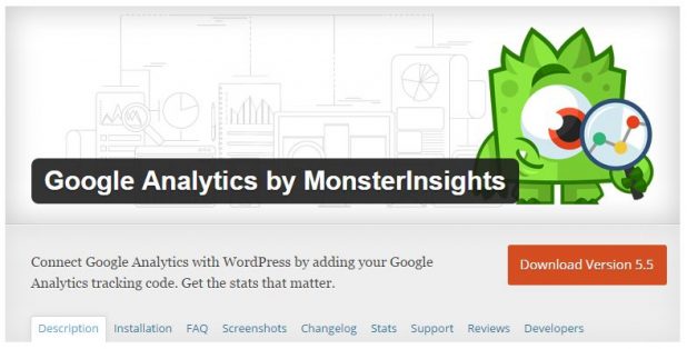 Google Analytics от MonsterInsights
