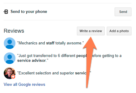 Какие ссылки вы должны отправлять клиентам, чтобы получать отзывы в Google My Business